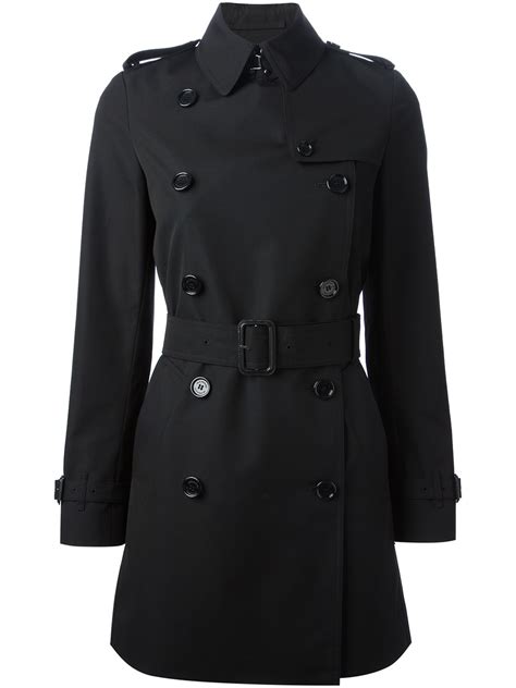 burberry trench coat womens black|Burberry trench coat original.